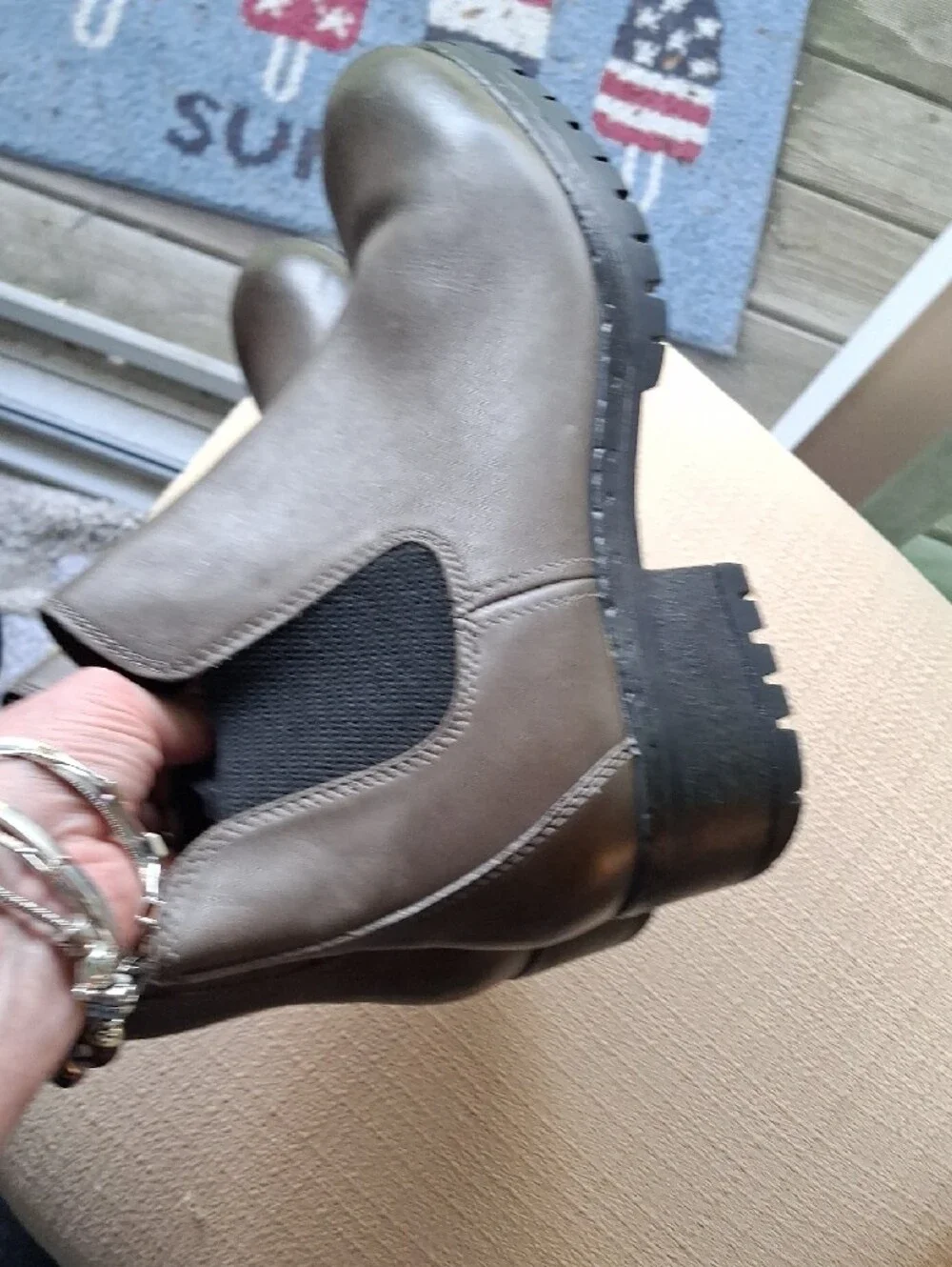 Salvia Slip-On Boots - Classic Casual Style 42